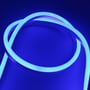 Neon Flex LED strip, blå 8x16 - 8W/meter, Vandtæt (IP67), 230V - pr. meter