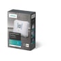 Pakke med Siemens PowerProtect støvsugerposer vist fra siden, med detaljerede produktinformationer og Siemens logo.
