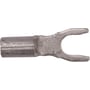 Elpress uisoleret gaffelkabelsko B1543G til 0,75-1,5mm² Cu-leder, laske M4, fremstillet af fortinnet kobber.