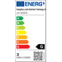 Energimærke G for Light By Juul LH-SD03, 3 kWh/1000h, med EU-stjerner og QR-kode.