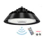 LEDlife Sensor High Bay Intelligent2, 100W LED, med fjernbetjening og sensor, klar til brug.