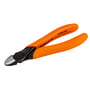 Bahco bidetang 2101D 160mm med orange plastgreb og sortoxideret krom vanadium skær, der klipper 0,5mm kobber og 2,0mm pianotråd.