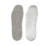 Sika Footwear indlægssål 68145 Thermo i størrelse 41-43, vist med den grå filtside opad og den sølvfarvede folieside nedad.