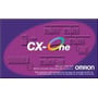 Skærmbillede af Omron CX-One Lite v4.x software, viser brugerfladen og logoet med en illustration af forskellige PLC-komponenter.