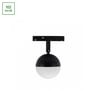 SpectrumLED Shift Basic globe kugle lampe i sort med 90mm diameter og 10W, der giver varmt lys på 2700K.