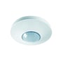 Esylux tilstedeværelsessensor PD-C 360i/8 ELC, hvid, med 360 graders detektering og 8 meter rækkevidde, monteret på loft.