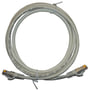 Lan-Com – Cat 6 U/UTP patchkabel med RJ45 stik og hvid yderkappe, 0,50 meter