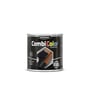 Rust-Oleum CombiColor 7300 sort maling i 0,25 liters dåse med RAL 9005 farvekode og glansfuld finish.