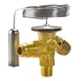 Danfoss termostatisk ekspansionsventil T 2 R407C, 068z3496, med indvendig trykudligning og kølemiddelsensor.