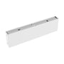 Bagsiden af SpectrumLED 12 W LED-loftslampen med justerbar lyskulør viser armaturets aflange, hvide bagside.