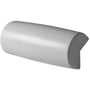 Duravit Paiova nakkestøtte i hvidt skummateriale med mål 400x250x150 mm, designet til Starck badekar.