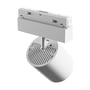 SpectrumLED 10 W Bluetooth-højttaler til Shift-system i hvid, set skråt bagfra med åbninger på bagsiden.