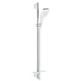 Grohe Rainshower Smartactive Cube 130 mm brusestangsæt, 900mm brusestang, Hvid