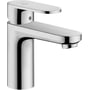 Hansgrohe Vernis Blend håndvaskarmatur i forkromet messing med 1-grebs betjening og 108 mm fremspring.