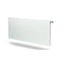 Purmo Plan Ventil Compact FCV radiator i hvid, 500x600mm, med plan front og synligt ventilsystem på højre side.