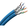 Cat 6A U/FTP dobbelt netværkskabel halogenfri, Actassi CL-MNC, blå yderkappe, 500 meter (på kabeltromle) – Lauritz Knudsen