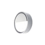 SG Armaturen Frame Round Wall LED vægarmatur i hvid aluminium med 7W og 3000K lysfarve. Produktet er vist på hvid baggrund.