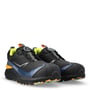 Sika Footwear 100203 LAB S3S sikkerhedssko i sort, set forfra med fokus på design og BOA lukkesystem.
