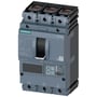 Siemens 3VA2 maksimalafbryder, 3-polet, ramme 160, med en brydeevne på 150kA ved 415V og 100A.