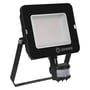 Ledvance Floodlight Compact Value projektør med sensor, IP65, 4000K, 5000lm, sort