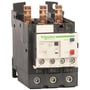 Schneider Electric TeSys D termorelæ LRD350L med 37-50A justering og klasse 20 beskyttelse på en lys baggrund.