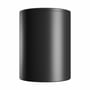 SpectrumLED Chloe GU10-påbygningsspot set fra siden, med sort, cylindrisk yderside.