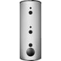 Bosch BP 500 EP 1 C bufferbeholder til centralvarme med 480 liters volumen, vist med tilslutninger og isolering.