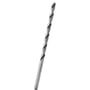 Thürmer spiralbor HSS 4,0 x 220 mm med cylindrisk skaft og krydsspids, egnet til metal og træ.