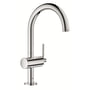 Grohe Atrio håndvaskarmatur, 1-grebs, L-Size, m/ push-up bundventil, Krom