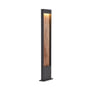 SLV Flatt Pole 100 standerlampe, IP65, CCT, rust brun/Antracit