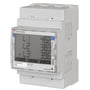 Carlo Gavazzi 3-faset el-måler, model EM340, viser målinger for L1, L2 og L3 på baggrundsbelyst LED display.