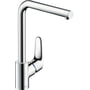 Hansgrohe Focus 240 køkkenarmatur, L-tud, 1-grebs, Krom