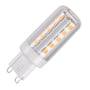 SLV LED QT14 pære med G9 fatning, 3,6W effekt og 450lm lysstyrke i varm hvid.