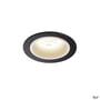 SLV NUMINOS M indbygningsspot i sort aluminium med en diameter på 10,5 cm og 17W effekt. Indbygningsspotten har en lysfarve på 4000K og en spredningsvinkel på 55°.