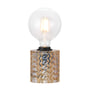 Hollywood krystal bordlampe, E27, amber - Nordlux