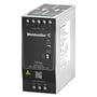 Weidmüller PRO BAS 30W strømforsyning, 12VDC 2.6A, 1-faset input 100-240V, med tydelige mærkater og tilslutningsklemmer.