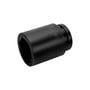 Bahco 1-1/2" krafttop i sort, med størrelsesmarkering 65 og Dynamic-Drive profil. Fremstillet af højtlegeret stål med fosfateret finish.