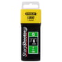 Stanley hæfteklammer type G, 6 mm, 1000 stk. i original emballage med tydelig produktinformation.