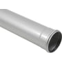 BLÜCHER EuroPipe afløbsrør i rustfrit syrefast stål AISI 316L med muffe, Ø125 mm og 5 meters længde.