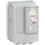 Schneider Electric frekvensomformer ATV212WU15N4, 1.5kW, 3x400V, IP54, grå med kontrolpanel.