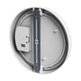 Bagsiden af SpectrumLED Pastilo 15W LED loftlampe med synlig monteringsskinne og tilslutningsdel.