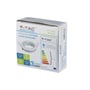 Æskeemballage til V-TAC downlight-kit med GU10-fatning, vist med spotarmaturet på forsiden.