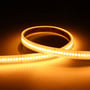 Ansell Lighting P-Cell LED strip på 10 meter, med varmt hvidt lys og tæt monterede lysdioder, på mørk baggrund.
