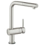 Grohe Minta Touch køkkenarmatur, udtræk, L-tud, 1-grebs, Supersteel