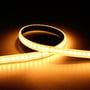 Ansell Lighting U-Cell LED strip i varmt hvidt lys, 30 meter lang, 12,5 mm bred, 48V, IP65-klassificeret silikonestrip med synlige LED'er.