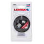 Lenox hulsav på 64 mm ligger i gennemsigtig emballage med mærkning for karbidtænder.