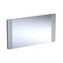 Geberit Option firkantet spejl med indbygget lys, 120 cm x 65 cm