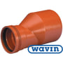 Wavin – Reduktion glat PP - Ø160 -> Ø110 mm