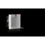 Rittal Blue e+ filterventilator i RAL 7035 med EMC-beskyttelse og en kapacitet på 20/25 mA3/h, 115 V.