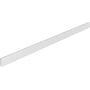 Hansgrohe WallStoris vægstang i mat hvid, 700mm lang, fremstillet af metal med plastdetaljer.